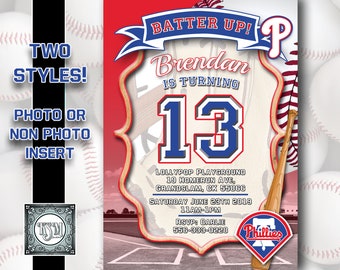Phillies birthday Etsy graphic relating to Phillies Printable Schedule referred to as Phillies birthday Etsy
